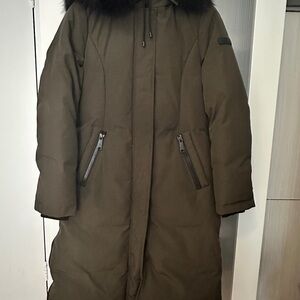 Sam Edelman Dark Olive Puffer Coat